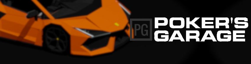 Poker's Garage Banner
